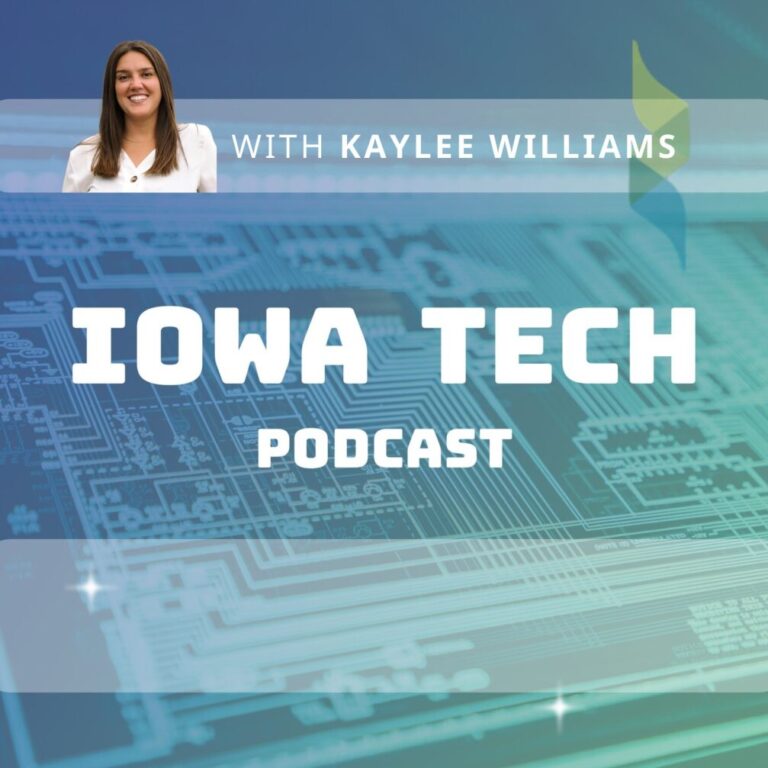 Iowa Tech Podcast - Template Graphic